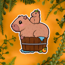 Load image into Gallery viewer, Capybara Cuties Sticker
