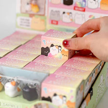 Load image into Gallery viewer, Kawaii Bread Cat Keychain – Mystery Blind Box
