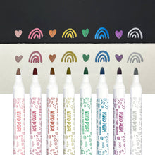 Load image into Gallery viewer, Vivid Pop! Water-Based Paint Markers: Metallic (Set of 8)
