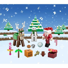 Load image into Gallery viewer, Minecraft 3 1/4-Inch Advent Calendar
