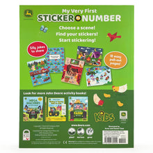 Load image into Gallery viewer, First Sticker by Number John Deere Kids Farm &amp; Friends
