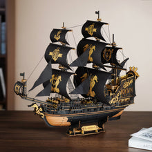 Load image into Gallery viewer, DIY Wooden Puzzle: The Seahorse Barque

