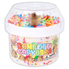 Load image into Gallery viewer, Confetti Capybara - Ice Cream Textured Slime
