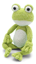 Load image into Gallery viewer, DIY Crochet Kit - Vinny Frog
