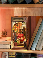 Load image into Gallery viewer, DIY Miniature House Book Nook Kit: Bookstore

