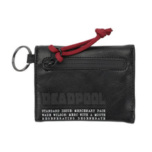 Load image into Gallery viewer, Marvel Deadpool Tri-fold Keyring Wallet
