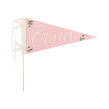 Load image into Gallery viewer, Pink Easter Felt Pennant Banner
