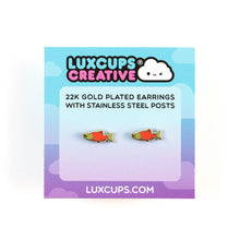 Load image into Gallery viewer, Salmon Earrings

