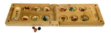 Load image into Gallery viewer, Travel Bamboo Mancala Game
