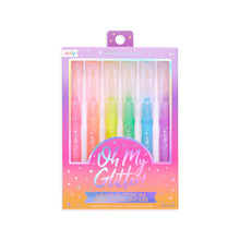 Load image into Gallery viewer, Oh My Glitter! Neon Highlighters - Set of 6
