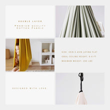 Load image into Gallery viewer, Oat Cotton Sensory Swing
