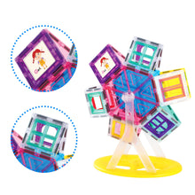 Load image into Gallery viewer, PicassoTiles 63pc Magnet Tile Ferris
