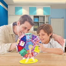 Load image into Gallery viewer, PicassoTiles 63pc Magnet Tile Ferris
