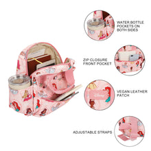Load image into Gallery viewer, Disney Princesses All-Over Print 16” Toddler Backpack For Preschool, Daycare, And Travel
