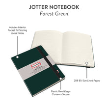 Load image into Gallery viewer, Forest Green (Lined) Jotter Hunter
