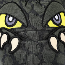 Load image into Gallery viewer, Godzilla Peekaboo Claws Gray Cuff Beanie
