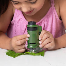 Load image into Gallery viewer, 20x-40x, Zoom LED Lighted Pocket Microscope - Science Fun
