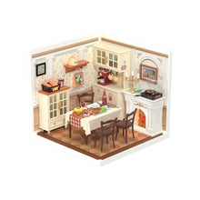 Load image into Gallery viewer, DIY Miniature House Kit: Warm Dining Room
