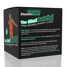 Load image into Gallery viewer, StealthDunk Glow-in-the-Dark Silent Basketball No. 3 Kids' Size
