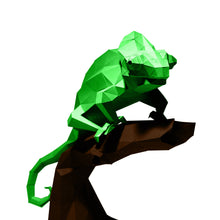 Load image into Gallery viewer, Chameleon 3D PaperCraft Origami Models
