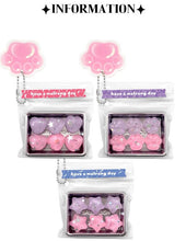 Load image into Gallery viewer, Sparkly Pastel Squishy Jelly Keyring – Fidget Pop Out Series
