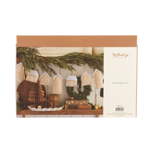 Load image into Gallery viewer, Gingerbread Felt Houses Banner
