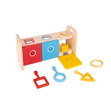 Load image into Gallery viewer, Essential | Shape Sorter Box With Keys | Early Learning Toys
