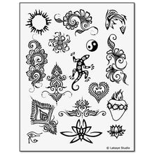 Load image into Gallery viewer, Earth Henna Body Painting Kit - Premium

