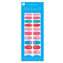 Load image into Gallery viewer, Retro Vibes Mani Nail Wrap Kit
