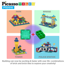 Load image into Gallery viewer, 1016 Piece Magnetic Brick Tiles &amp; Bricks
