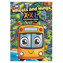 Load image into Gallery viewer, Wheels and Wings - Xxl Coloring Book
