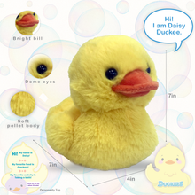 Load image into Gallery viewer, Daisy Duckee 7" Yellow
