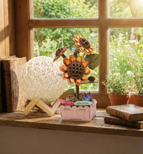 Load image into Gallery viewer, DIY Wooden Puzzle Kit - Sunflower Bloom Set
