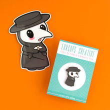 Load image into Gallery viewer, Plague Doctor Pin
