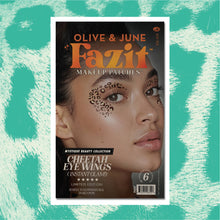 Load image into Gallery viewer, Cheetah Eye Wings— Halloween Makeup Costume
