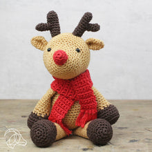 Load image into Gallery viewer, DIY Crochet Kit - Rudolf Reindeer
