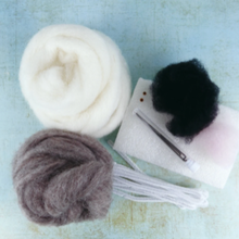 Load image into Gallery viewer, Sleepy Koala Needle Felting Craft Kit
