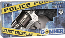 Load image into Gallery viewer, Kids Police Detective 8-Shot Toy Cap Gun - Steel
