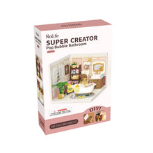 Load image into Gallery viewer, DIY Miniature House Kit: Pop Bubble Bathroom
