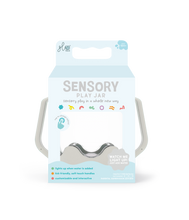 Load image into Gallery viewer, Cloud Grey Sensory Play Jar
