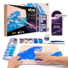 Load image into Gallery viewer, OKTO Sensory Art 3D Painting “The Great Wave of Kanagawa” 
