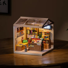 Load image into Gallery viewer, DIY Miniature House Kit: Fascinating Book Store
