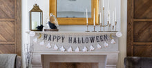 Load image into Gallery viewer, Happy Halloween Ghost Banner Set
