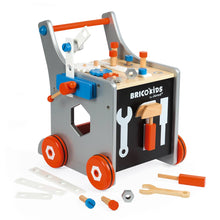 Load image into Gallery viewer, Brico' Kids | Magnetic DIY Trolley - Walker | 26 Accessories
