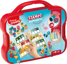 Load image into Gallery viewer, Creativ Learn the Alphabet Stamps 27 Piece Kit
