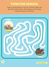 Load image into Gallery viewer, Bluey Stickertivity: Best Friends by Dienesa Le: Paperback; 64 pages / English
