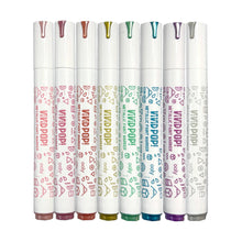 Load image into Gallery viewer, Vivid Pop! Water-Based Paint Markers: Metallic (Set of 8)

