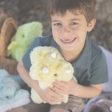 Load image into Gallery viewer, World's Softest 11 inch - Baby Yellow Triceratops Plush Toy
