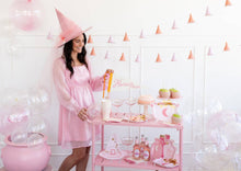 Load image into Gallery viewer, Pink Witch Hat Banner
