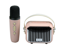 Load image into Gallery viewer, Pocket Karaoke-Microphone &amp; Speaker Combo-Pink
